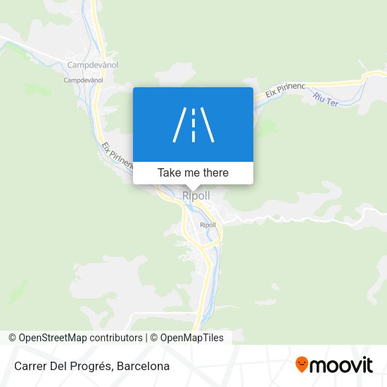Carrer Del Progrés map