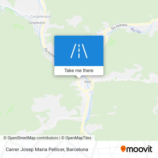 Carrer Josep Maria Pellicer map