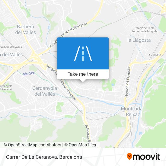 Carrer De La Ceranova map
