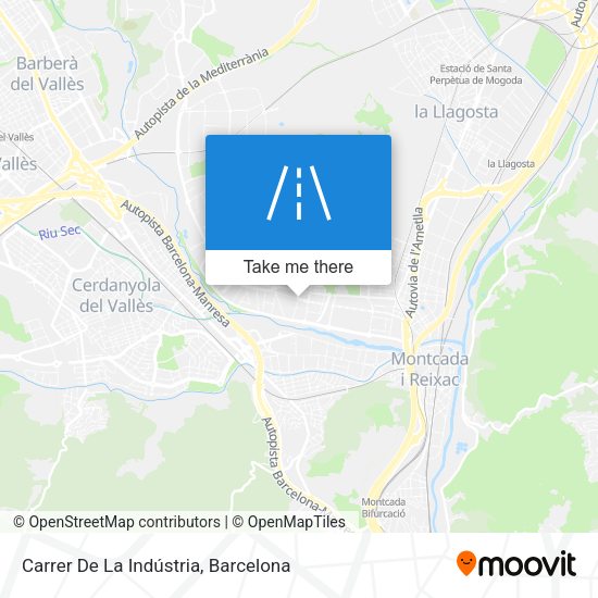 Carrer De La Indústria map