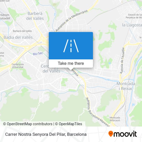 Carrer Nostra Senyora Del Pilar map