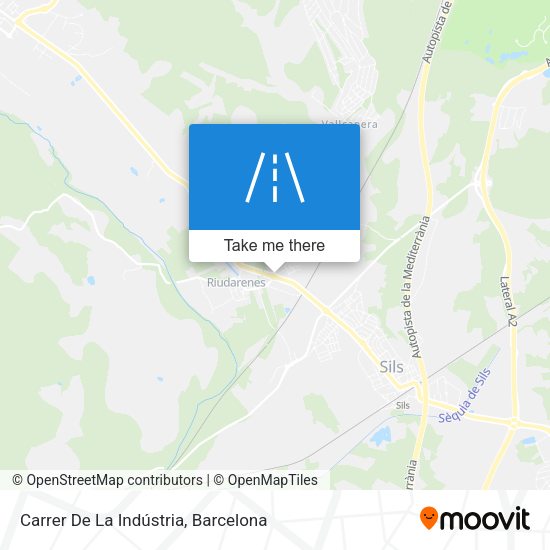 Carrer De La Indústria map