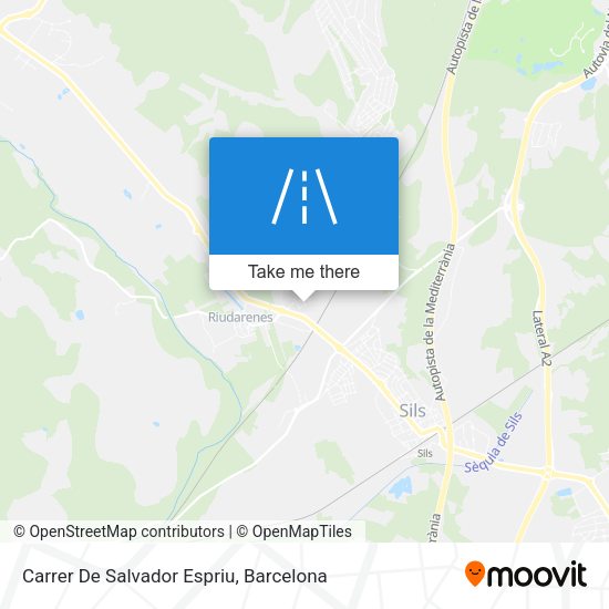 Carrer De Salvador Espriu map