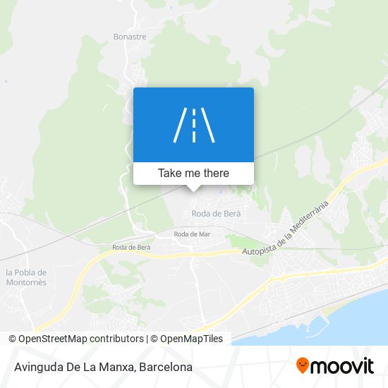 Avinguda De La Manxa map