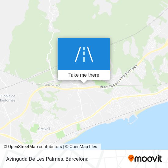 Avinguda De Les Palmes map