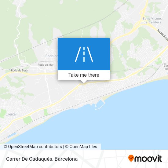Carrer De Cadaqués map