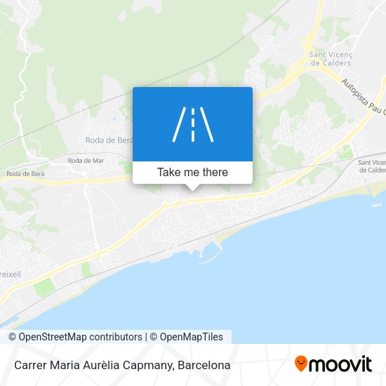 Carrer Maria Aurèlia Capmany map