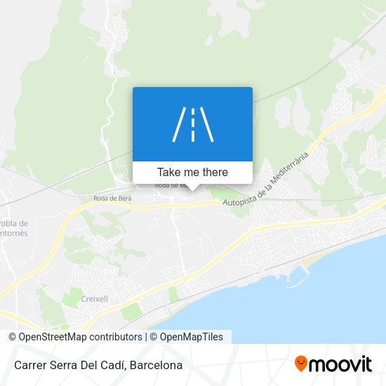 Carrer Serra Del Cadí map