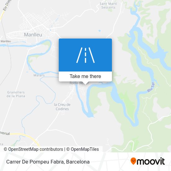 Carrer De Pompeu Fabra map