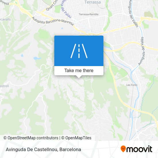 Avinguda De Castellnou map