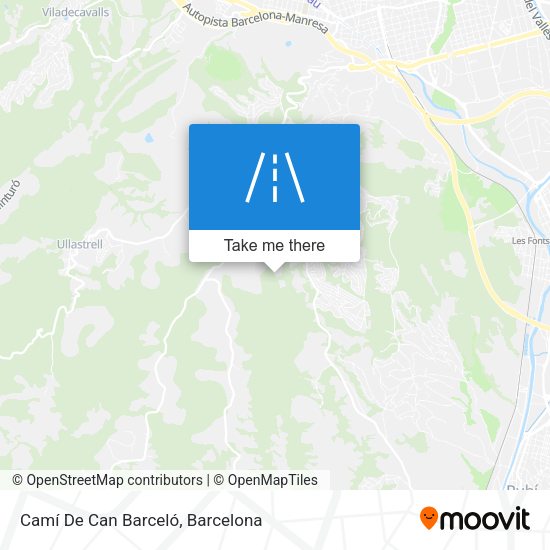 Camí De Can Barceló map