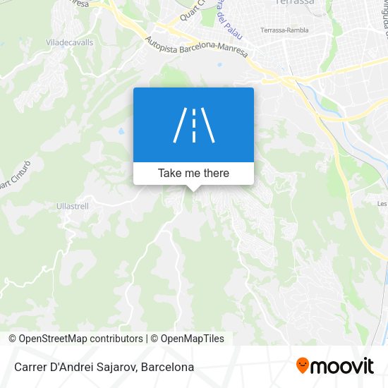 Carrer D'Andrei Sajarov map