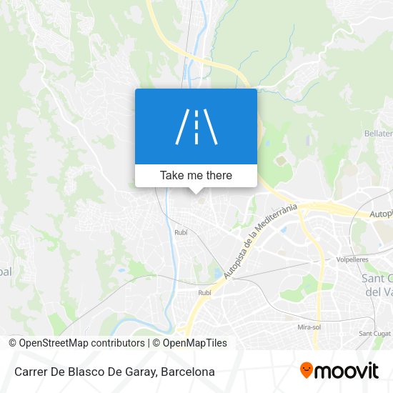 Carrer De Blasco De Garay map