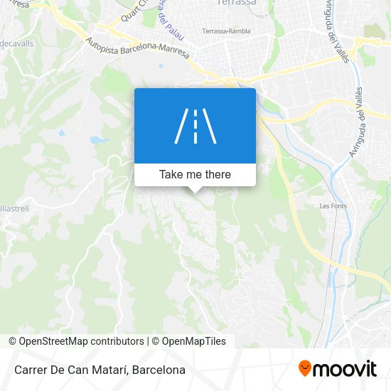 Carrer De Can Matarí map