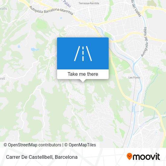 Carrer De Castellbell map