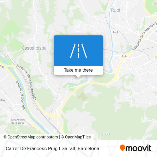Carrer De Francesc Puig I Gairalt map