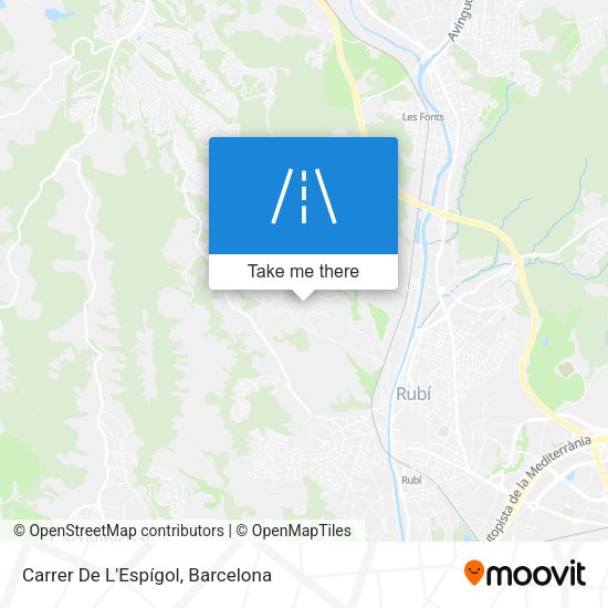 Carrer De L'Espígol map