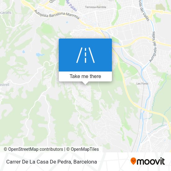 Carrer De La Casa De Pedra map