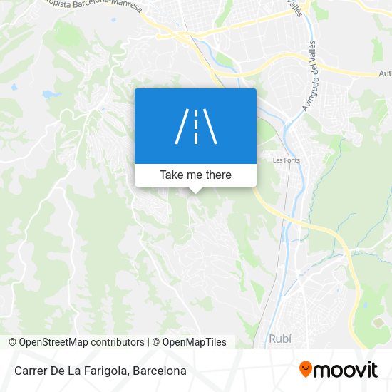 Carrer De La Farigola map