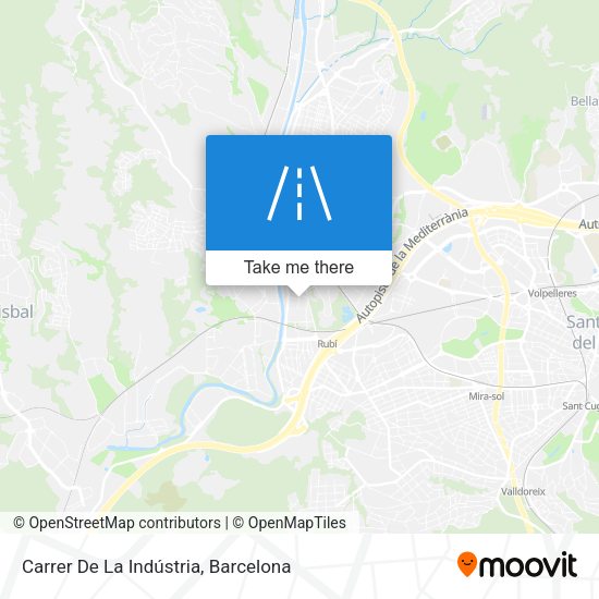 Carrer De La Indústria map