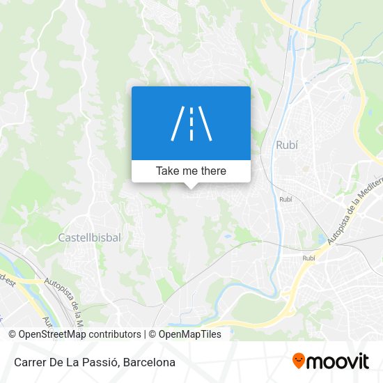 Carrer De La Passió map