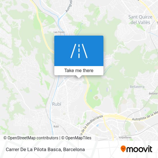 Carrer De La Pilota Basca map