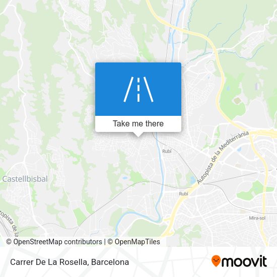 Carrer De La Rosella map
