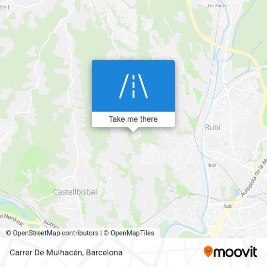 Carrer De Mulhacén map