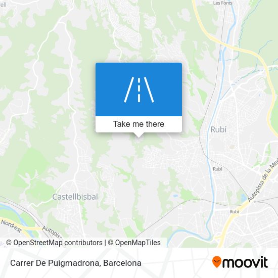 Carrer De Puigmadrona map
