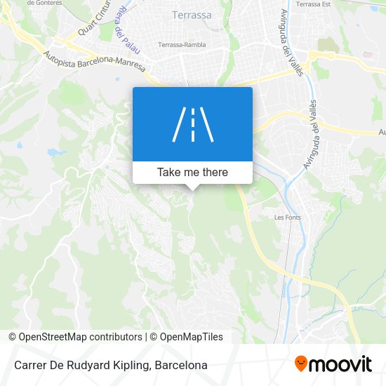 Carrer De Rudyard Kipling map