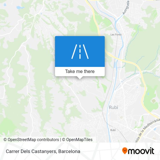 Carrer Dels Castanyers map