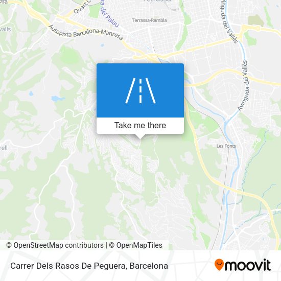 Carrer Dels Rasos De Peguera map