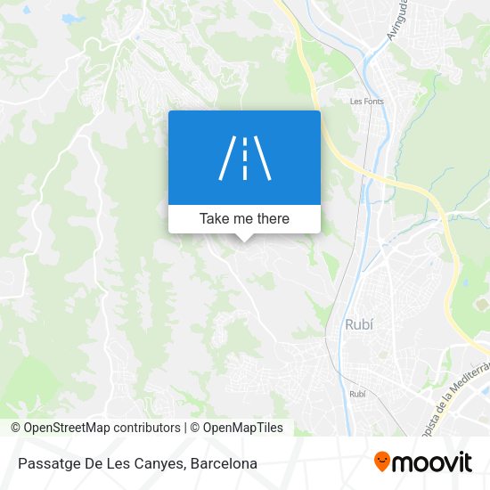 Passatge De Les Canyes map