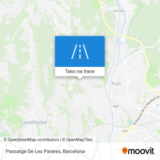 Passatge De Les Pareres map