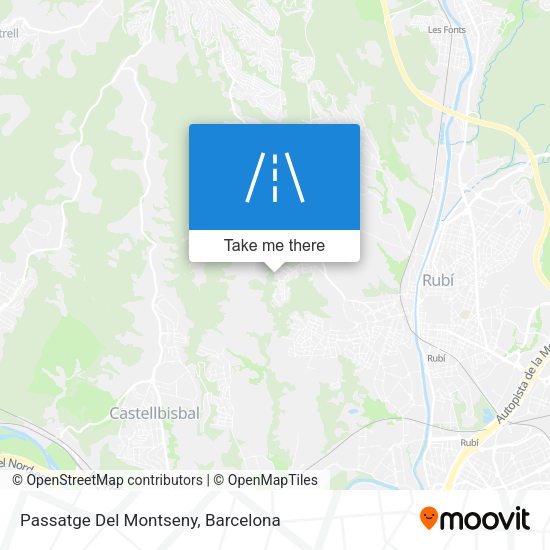 Passatge Del Montseny map
