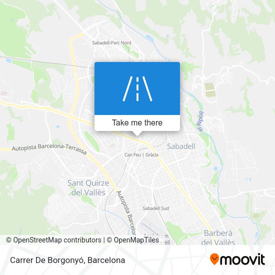 Carrer De Borgonyó map
