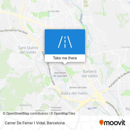 Carrer De Ferrer I Vidal map