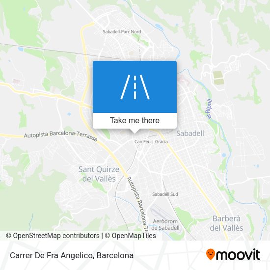 Carrer De Fra Angelico map