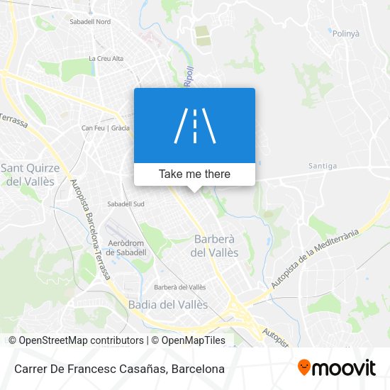 Carrer De Francesc Casañas map