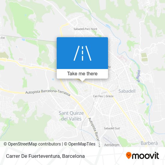 Carrer De Fuerteventura map