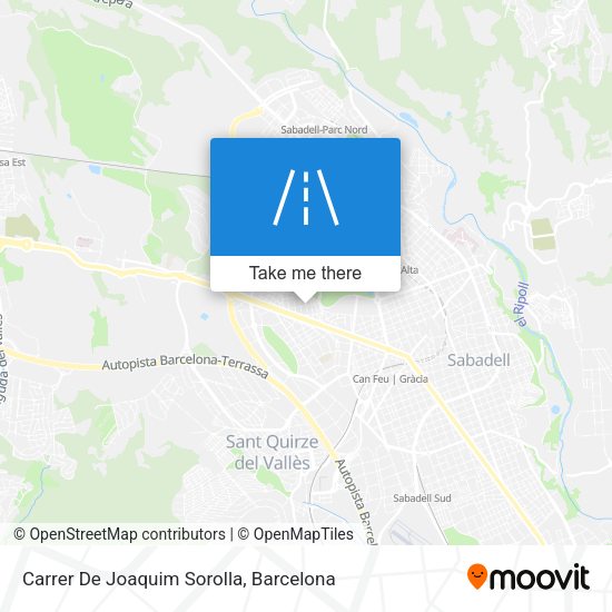 Carrer De Joaquim Sorolla map