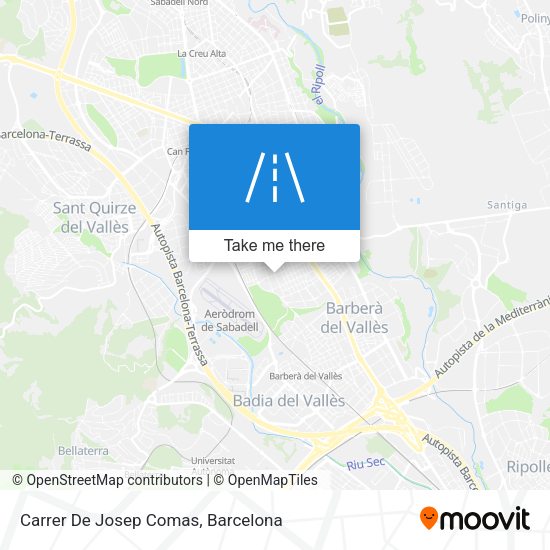 Carrer De Josep Comas map