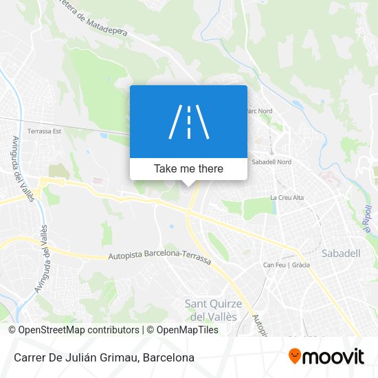 Carrer De Julián Grimau map
