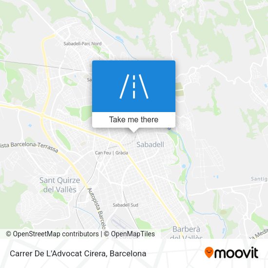 Carrer De L'Advocat Cirera map