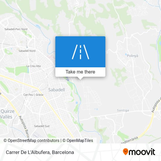 Carrer De L'Albufera map