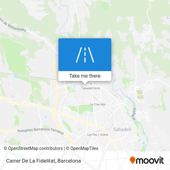 Carrer De La Fidelitat map