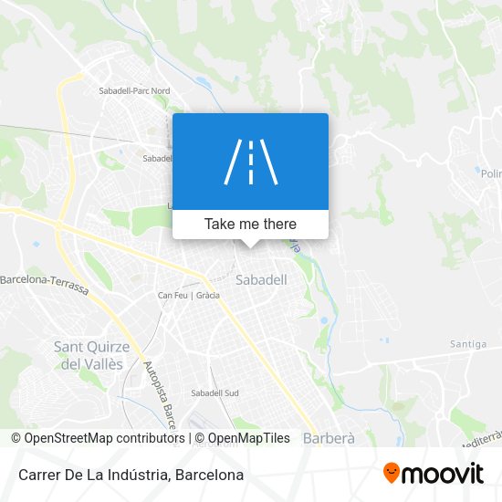 Carrer De La Indústria map