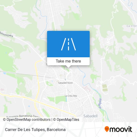 Carrer De Les Tulipes map
