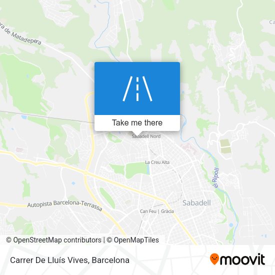 Carrer De Lluís Vives map