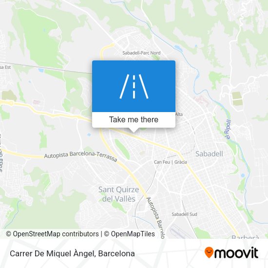 Carrer De Miquel Àngel map